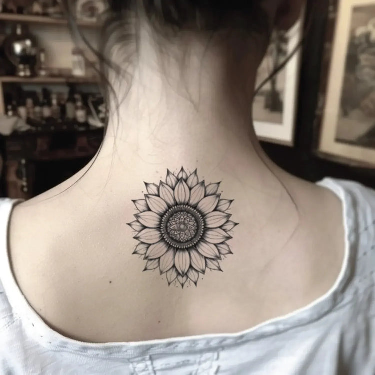 Unique Mandala Temporary Tattoo Ideas