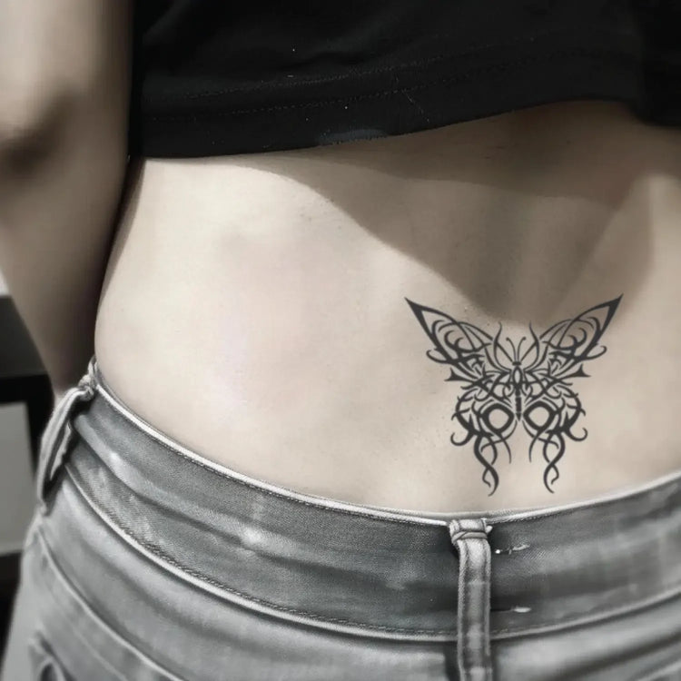 Unique Lower Back Temporary Tattoo Ideas for Men and Women