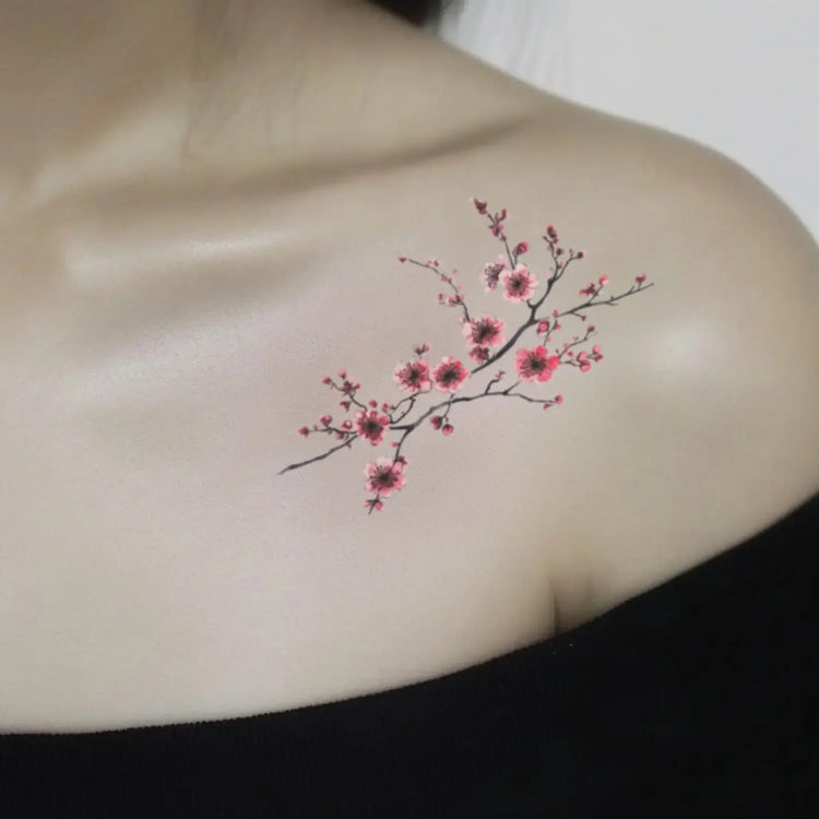 Unique Collarbone Temporary Tattoo Ideas for Men and Women