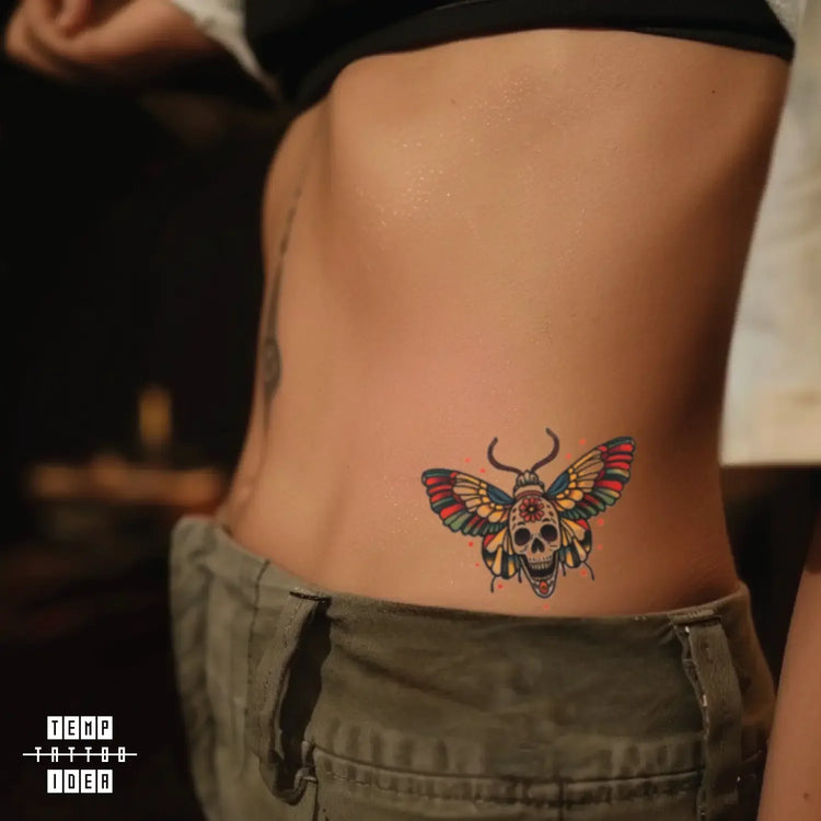 Unique Waist Temporary Tattoo Ideas for Men and Women