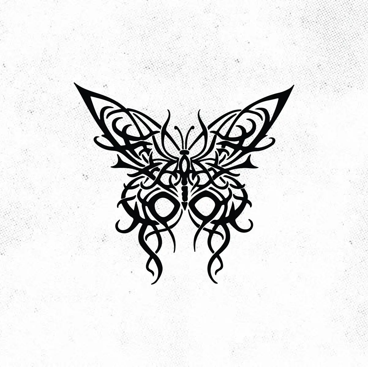 Celtic Butterfly Tattoo Idea Design Digital Artwork Vector File