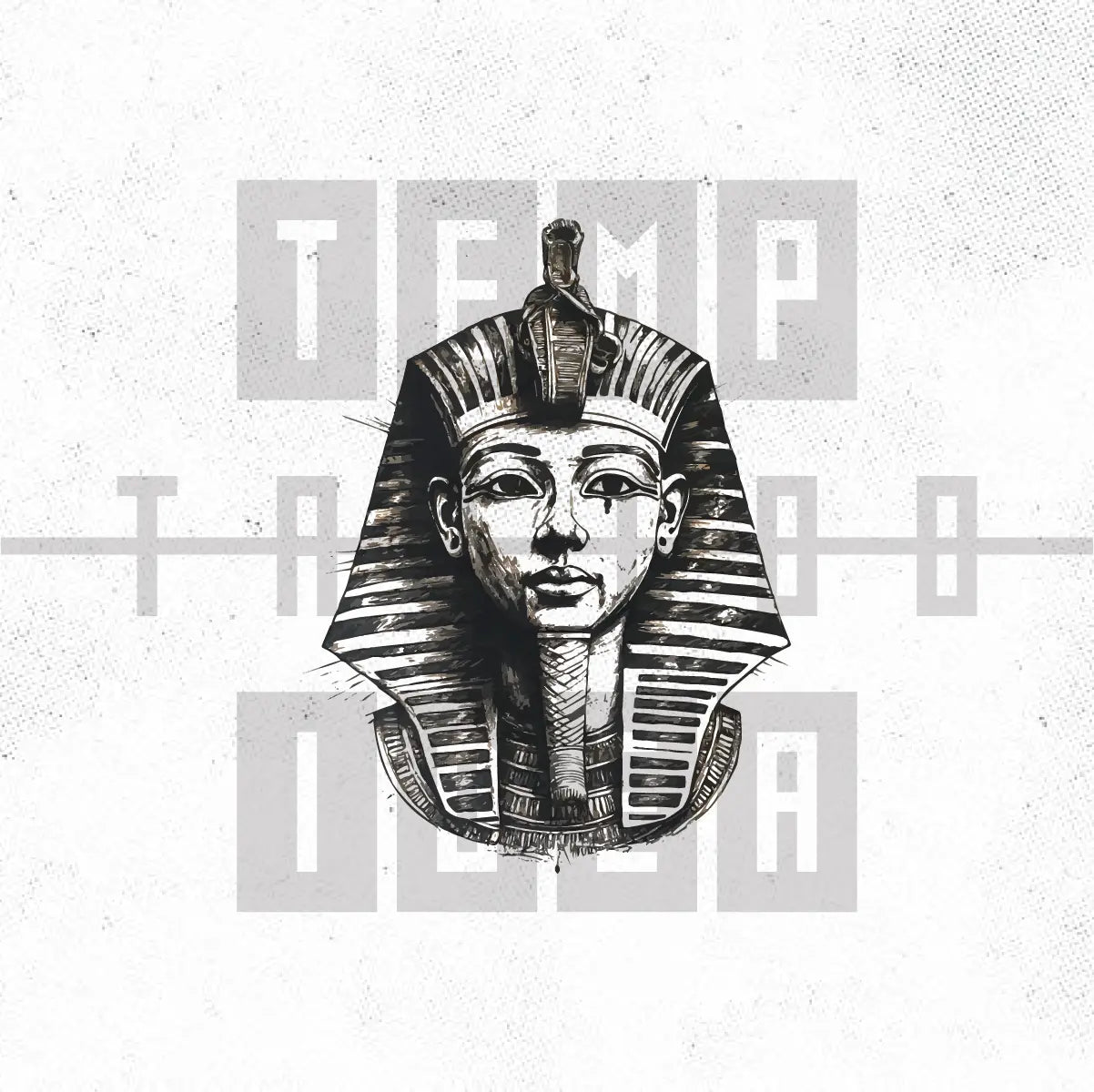 egyptian pharaoh tattoo idea design drawing flash digital artwork vector file