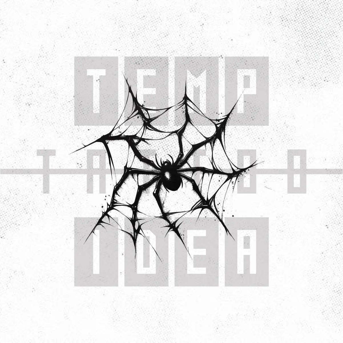 simple spider web tattoo idea design drawing flash digital artwork vector file