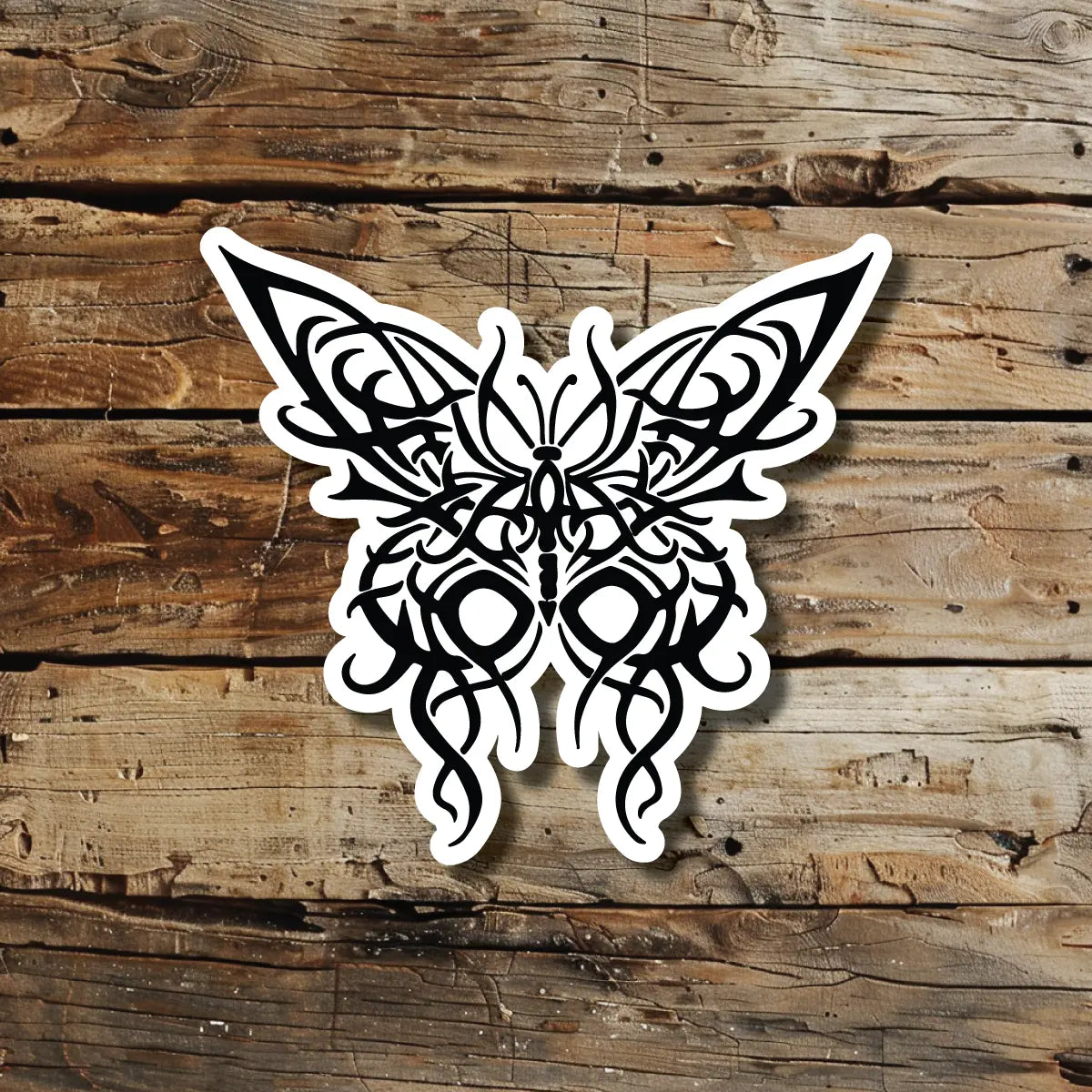 Celtic Butterfly Temporary Tattoo Idea Design Sticker