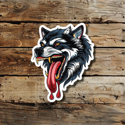 best cool simple small black white grey color traditional wolf animal fake realistic temporary tattoo sticker design idea drawing for men and women