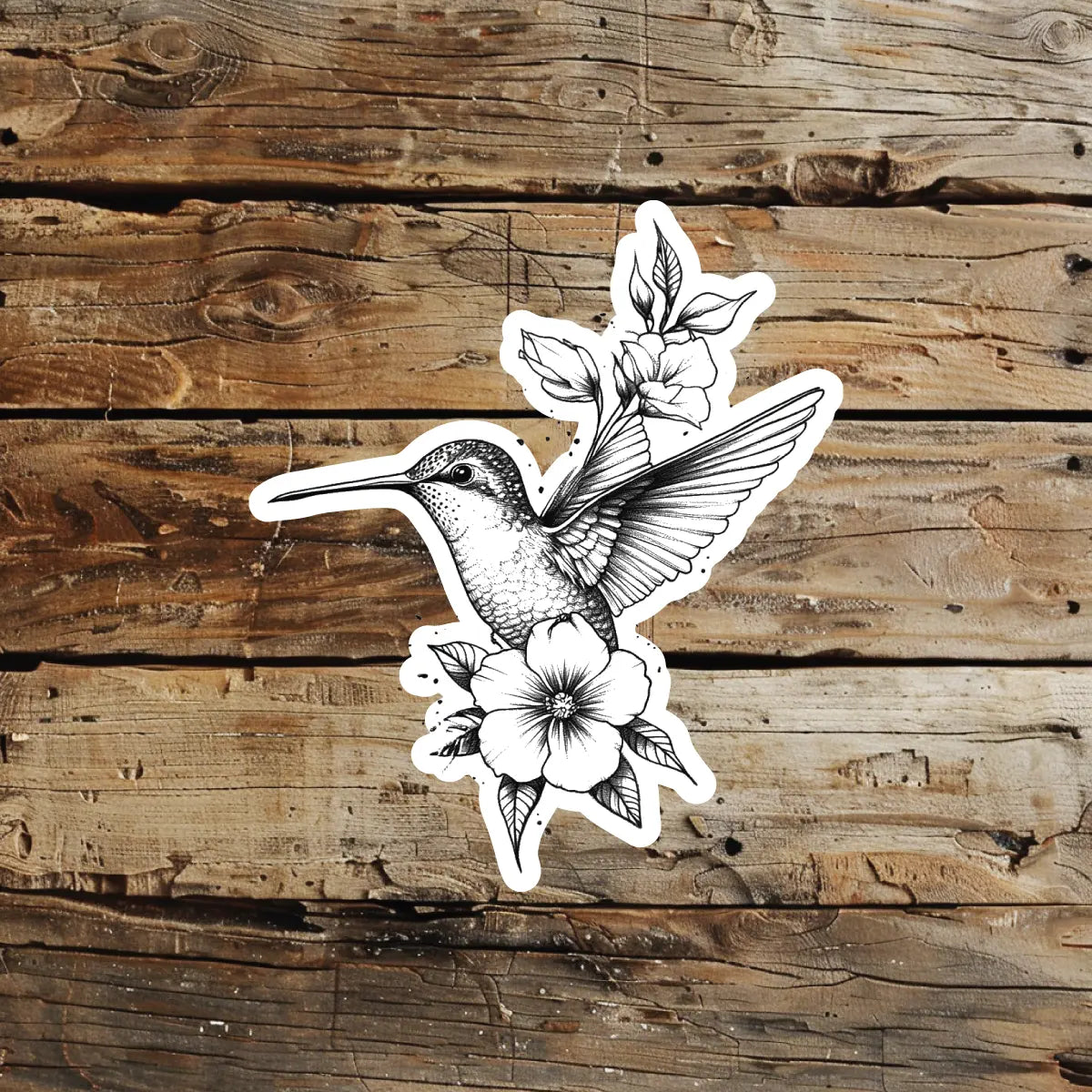 best cool simple small black white grey color Black and White Flower Hummingbird Black and White Animal fake temporary tattoo sticker design idea for men and women