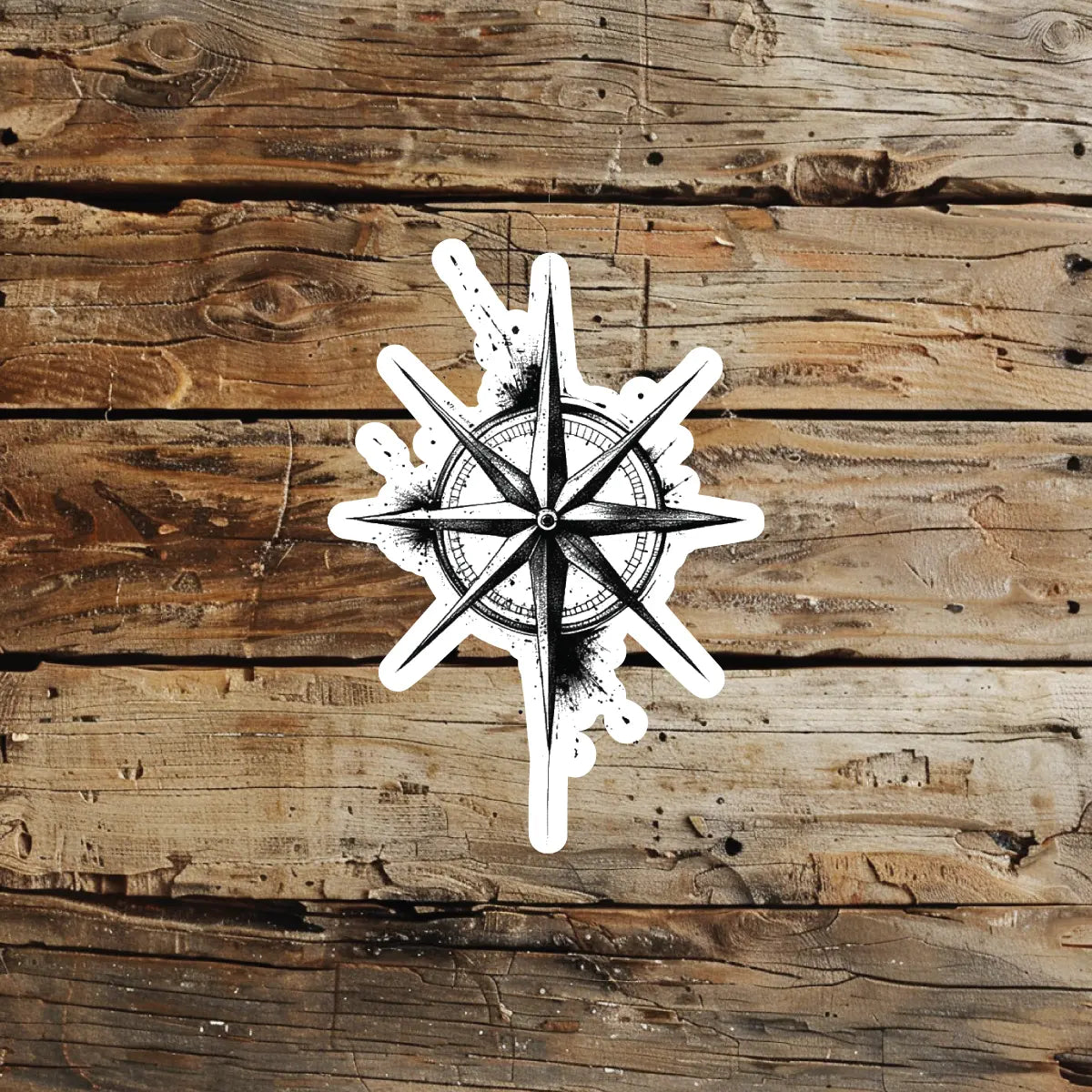 best cool simple small black white grey color Geometric, Brush Simple Nautical Compass Nautical fake temporary tattoo sticker design idea for men and women